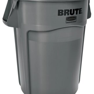 Rubbermaid[R] BRUTE[R] Vented Container - 44 Gal., Gray