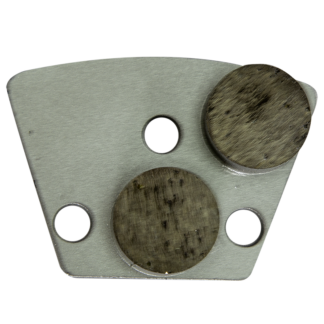 Stonecrete, Aggressive Coat Removal, 2 Round, 16 Grit, With Three 9MM Holes
