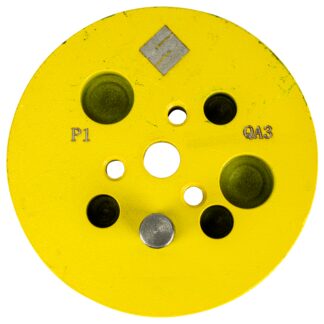 Stonecrete, Hard Concrete Metal Spiral Round, 3", With Pin, 100 Grit