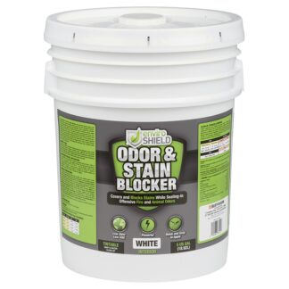 ENVIROSHIELD ESO905 WHITE WATER-BASE ODOR & STAIN BLOCKER, 5-GALLON PAIL