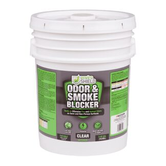 ENVIROSHIELD ESO1005 CLEAR WATER-BASED ODOR & SMOKE BLOCKER, 5-GALLON PAIL