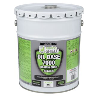 Enviroshield, Stain & Odor Sealer, Oil Base 7000, White, 5 Gallons