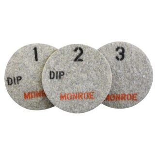 VMC, Monroe Maintenance DIP (Diamond Impregnated Pads), 17" Step 3 (Green)