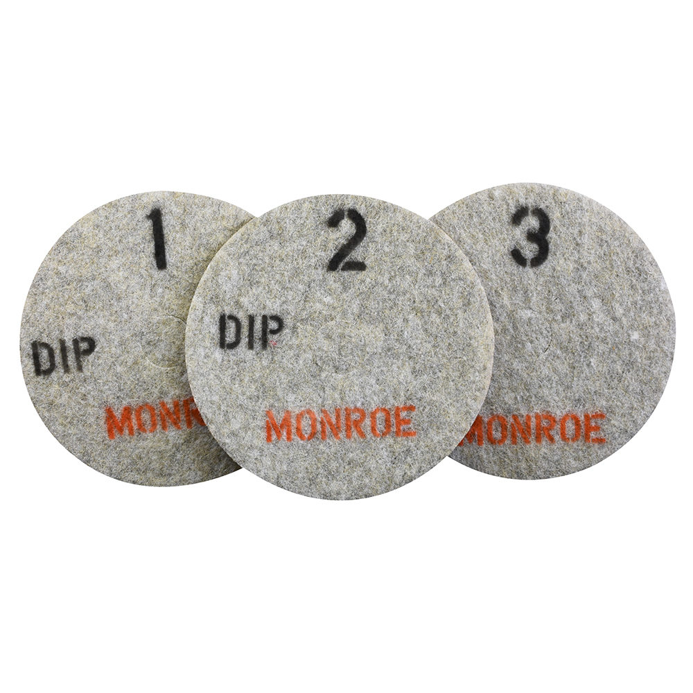 VMC, Monroe Maintenance DIP (Diamond Impregnated Pads), 27" Step 1 (White)