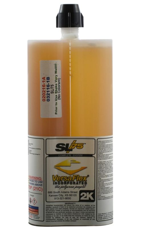 Versa Flex Inc, VersaFlex Rapid Cure Cartridge, Dark Grey SL/75 600ML