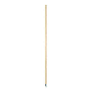 Boardwalk Metal Tip Threaded Hardwood Broom Handle, 0.94″ dia x 60″, Natural