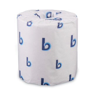 Boardwalk, Toilet Tissue, 2-Ply, White, 4.5 X 3 SHEET, 500 Sheets Per Roll, 96 Rolls Per Case