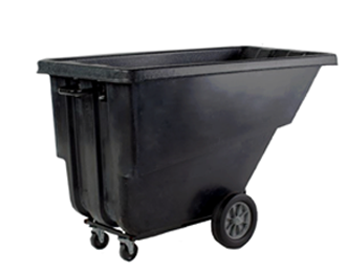 Web-Tex, Tilt Truck, 1 Yard, Rotomolded, 70"L X 32"W X 42"H, Hardware Included for Assembly