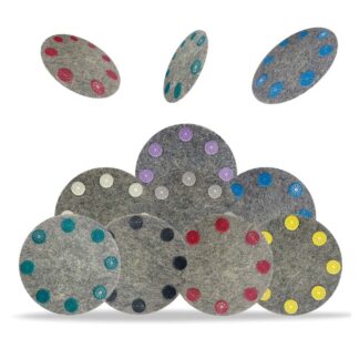 StonePro Dot Resin Pads 17" Diamond On Top Pad 50 Grit