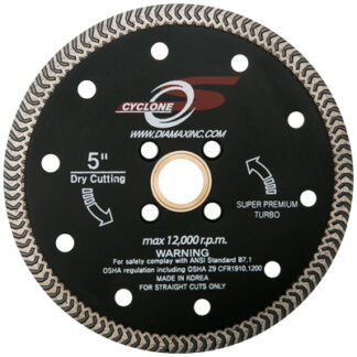 Diamax, Cyclone S Arrow Turbo Blade, 6"