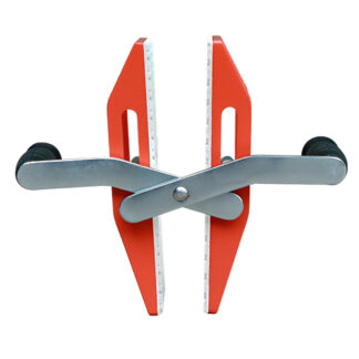 Abaco, Double Handed Carry Clamps, 2 Set, White Rubber