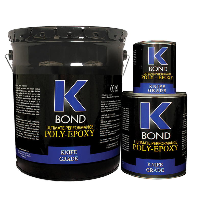K Bond, Poly-Epoxy Adhesive, Ultimate Performance, Knife Grade, 1 Quart