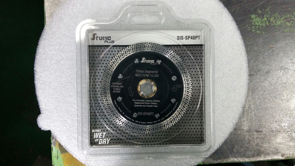 Stone Plus, Porcelain Turbo Blade, 4"