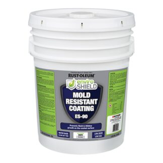 Enviroshield, Mold-Resistant Coating, White, 5 Gallons