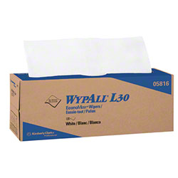 Kimberly-Clark, WYPALL, L30 Wiper - 16.4" x 9.8", White