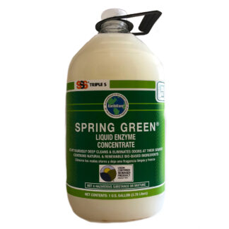 SSS, Liquid Enzyme Deodorant, 1 Gallon, Spring Green