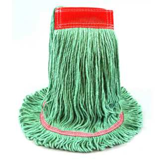 Premier, Wet Mop Head, Loop-End, Green, XL