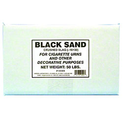 Mission Kleensweep Black Sand - 50 lb. Carton