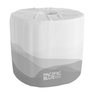 GP Pro[TM] Pacific Blue Basic[TM] 2-Ply Embossed Toilet Paper - 4.0" x 4.0"