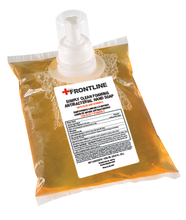 Frontline Simply Clean Foaming Antibacterial Hand Soap
