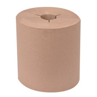 WausauPaper[R] EcoSoft[TM] Roll Towel - 8" x 1000', Natural