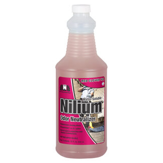 NIlodor 32WST Nilium Water Soluble Neutralizer Concentrate, 1 qt, Red Clover Tea, Light Red/Clear Pink