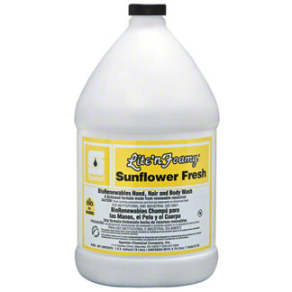 Spartan Lite'n Foamy Sunflower Fresh Hand, Hair & Body -Gal.