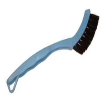 Grout Brush with Black Nylon Bristle - 8" - Blue