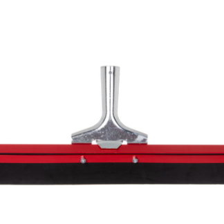 Carlisle Flo-Pac Foam Rubber Squeegee - 18", Red