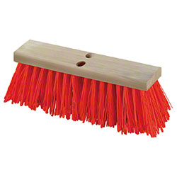Carlisle Flo-Pac, Heavy Street Sweep - 18", 5 1/3", Orange