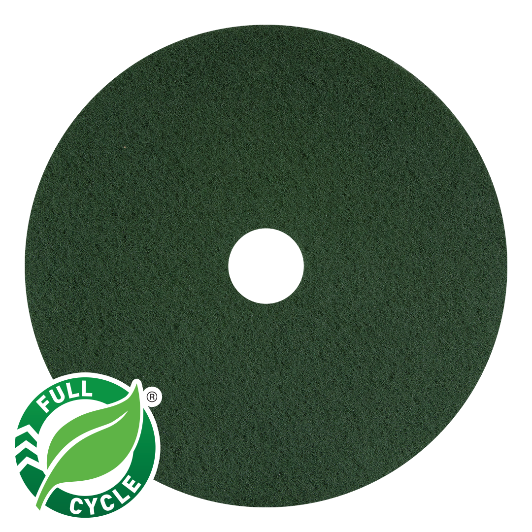Americo Green Scrubbing Floor Pad - 19"