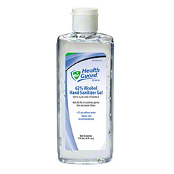 Health Guard[R] 62% Alcohol Hand Sanitizer Gel - 4 oz. Squeeze Bottle