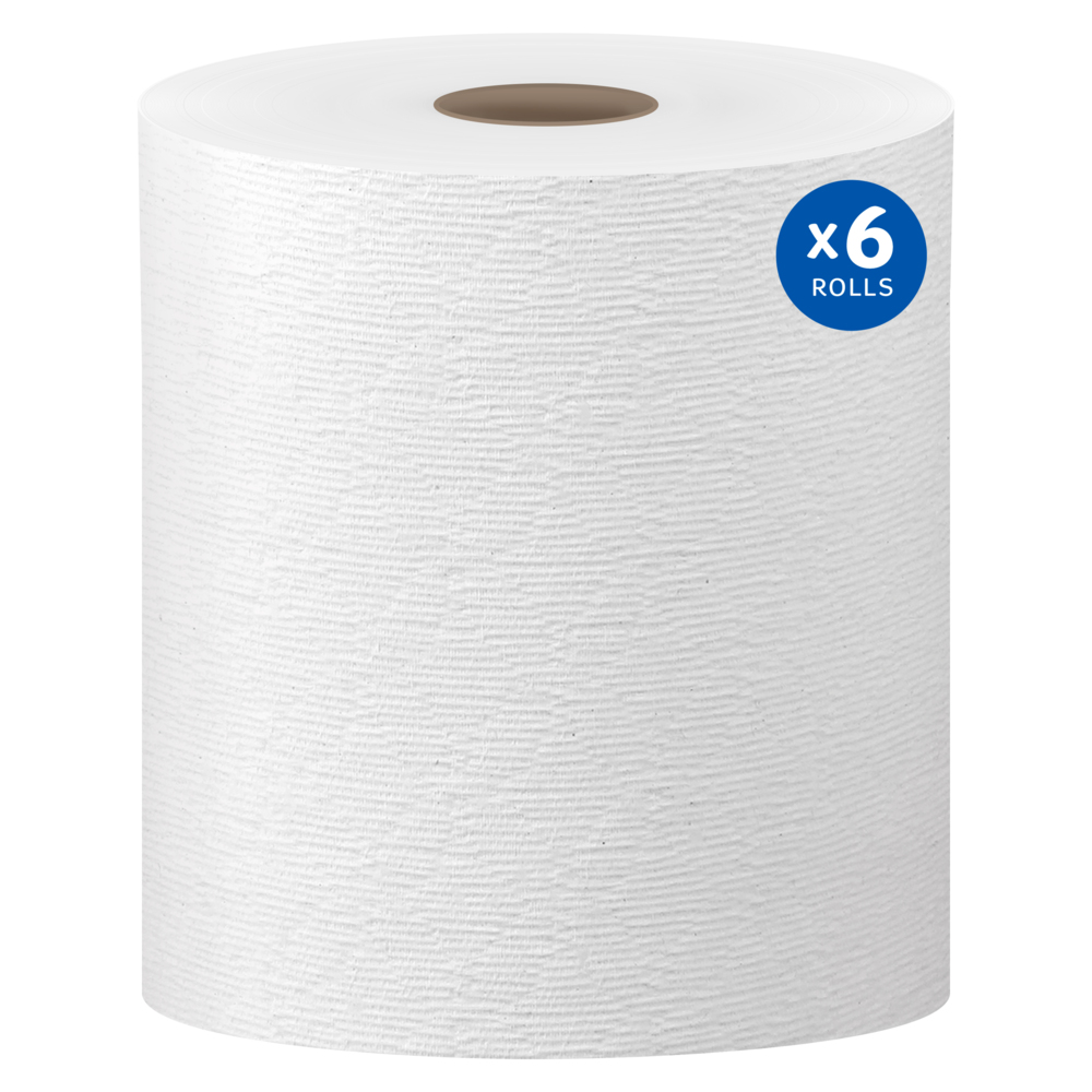 Scott, Essential Plus Hard Roll Paper Towel , 8" x 600', White