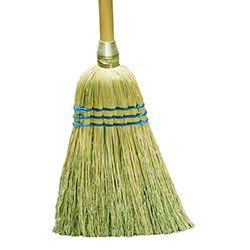 Premier[TM] Lobby Corn Fiber Blend Broom - 3 Sew
