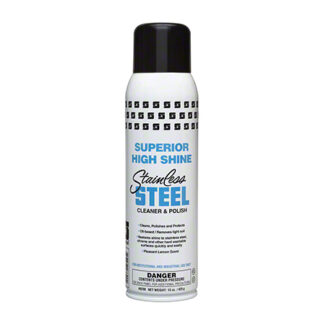 Spartan Superior High Shine Stainless Steel Cleaner & Polish - 20 oz. Can