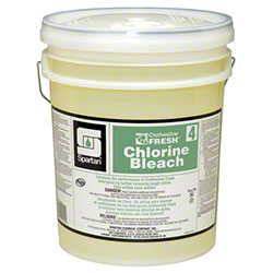 Spartan Clothesline Fresh[R] Chlorine Bleach #4 - 5 Gal.