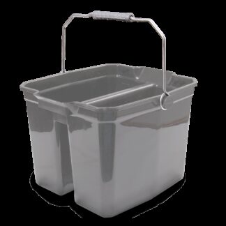 delamo[R] 15 Qt. Teal Double Utility Pail