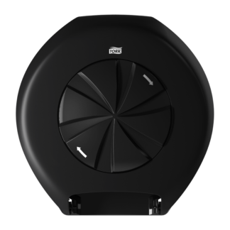 Tork OptiCore 3-Roll Toilet Paper Roll Dispenser Black T11, High Capacity, 565828