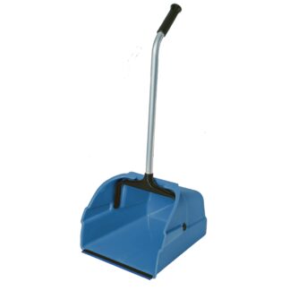 Large Dust Pan, Debris Swivel, Blue