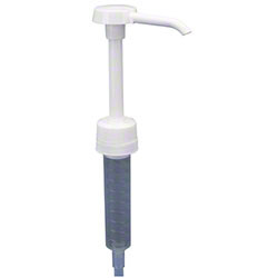 White 1oz Pump For Gallon