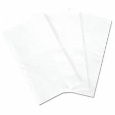 Dinner Napkins, 2-Ply, 15 x 17, White