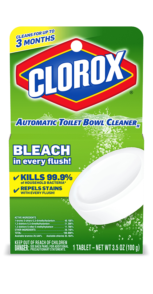 Clorox, Ultra Clean, 3.5 oz. Toilet Tablet w/Bleach , 2 ct. Box
