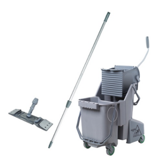 Dual Compartment Mop Buckets