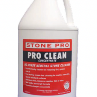 Stone Pro Pro Clean Neutral No-Rinse Cleaner Concentrate, Gallon