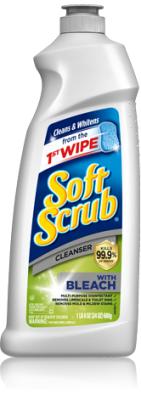 Soft Scrub, Disinfectant Cleanser - 24 oz. w/Bleach