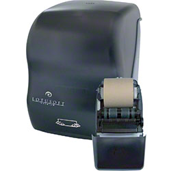 Lotusoft Mechanical Roll Towel Dispenser - Black