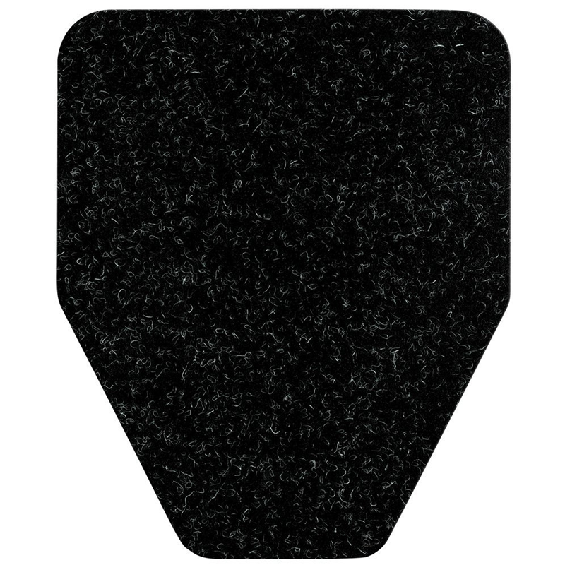 Urinal Floor Mat, E3, Black