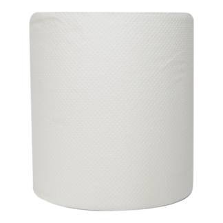 Towel Roll, Eco Earth, White, 800 Feet, 12 Per Case