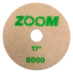 Stone Pro Zoom Diamond Impregnated Polish Pad -17",8000 Grit