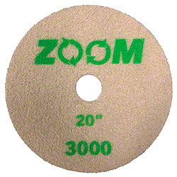 Stone Pro Zoom Diamond Impregnated Polish Pad -20",3000 Grit